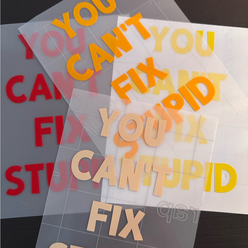 You Can’t Fix Stupid, Decal!